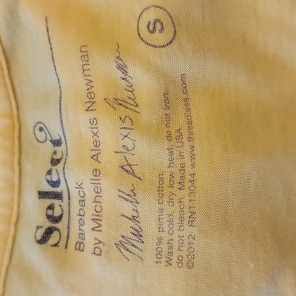 Threadless Select Bareback Tshirt by Michelle Alexis Newman, Dachshund Print - Picture 7 of 8